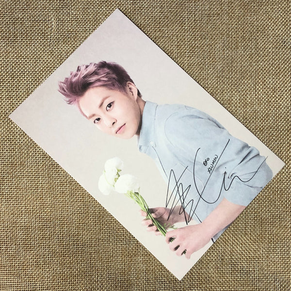 EXO XIUMIN [ Nature Republic ] Official Limited Postcard / New / Gift
