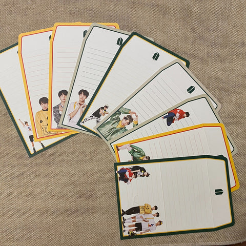 BTS [Fanclub ARMY 5th Membership Kit] Official Letter Envelopes Set / New / Gift