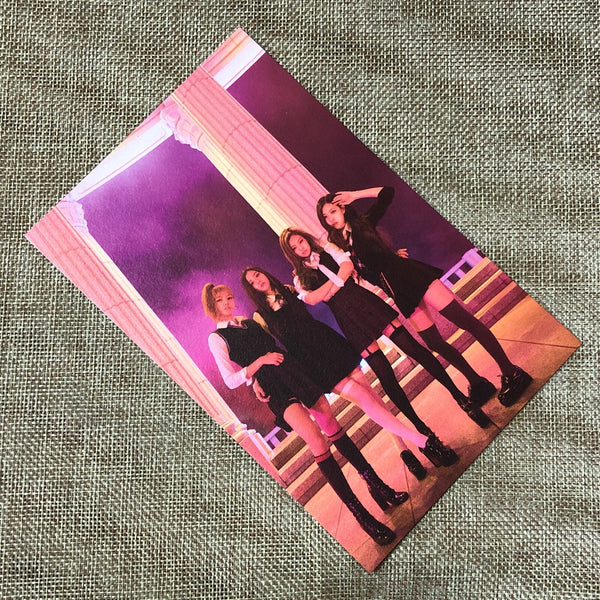 BLACKPINK GROUP #8 [Pop-Up Store As If It's Your Last] Official Postcard / Gift