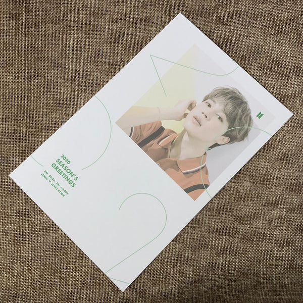 BTS JIMIN [ 2020 Season's Greetings ] Official Limited Mini Poster / New / Gift