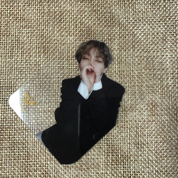 The Rose Kim Woo Sung [WOLF] Official Transparent Clear Photocard / New, Rare