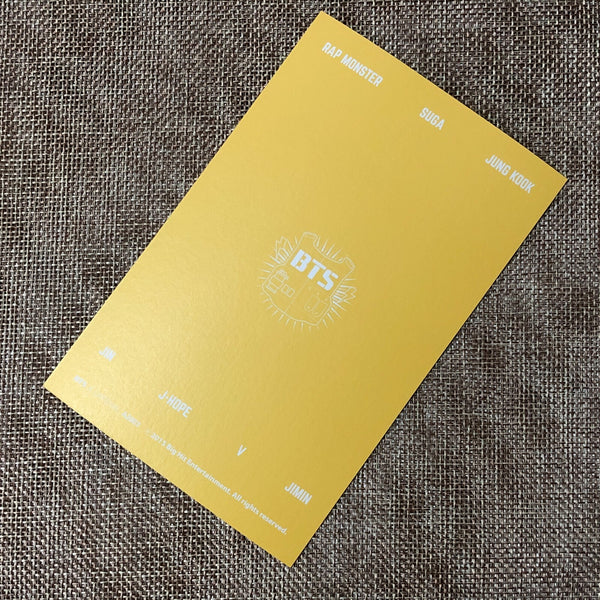 BTS V TAEHYUNG [GLOBAL OFFICIAL FANCLUB 2nd ARMY MEMBERSHIP KIT] Postcard / Gift