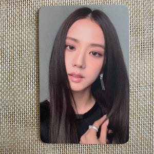 BLACKPINK JISOO [THE ALBUM Ktown4U] Official Photocard, Straight Hair / Gift