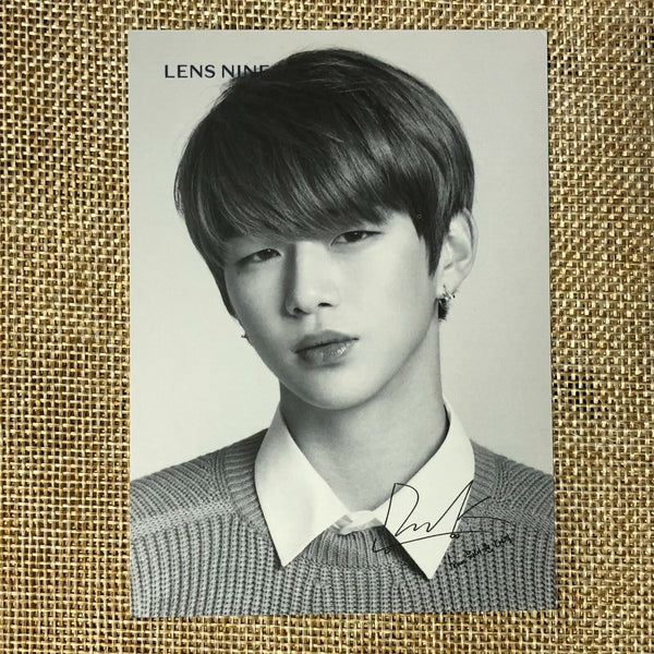 WANNA ONE KANG DANIEL #1 [ Lens Nine ] Official Photocard / New, Rare / Gift