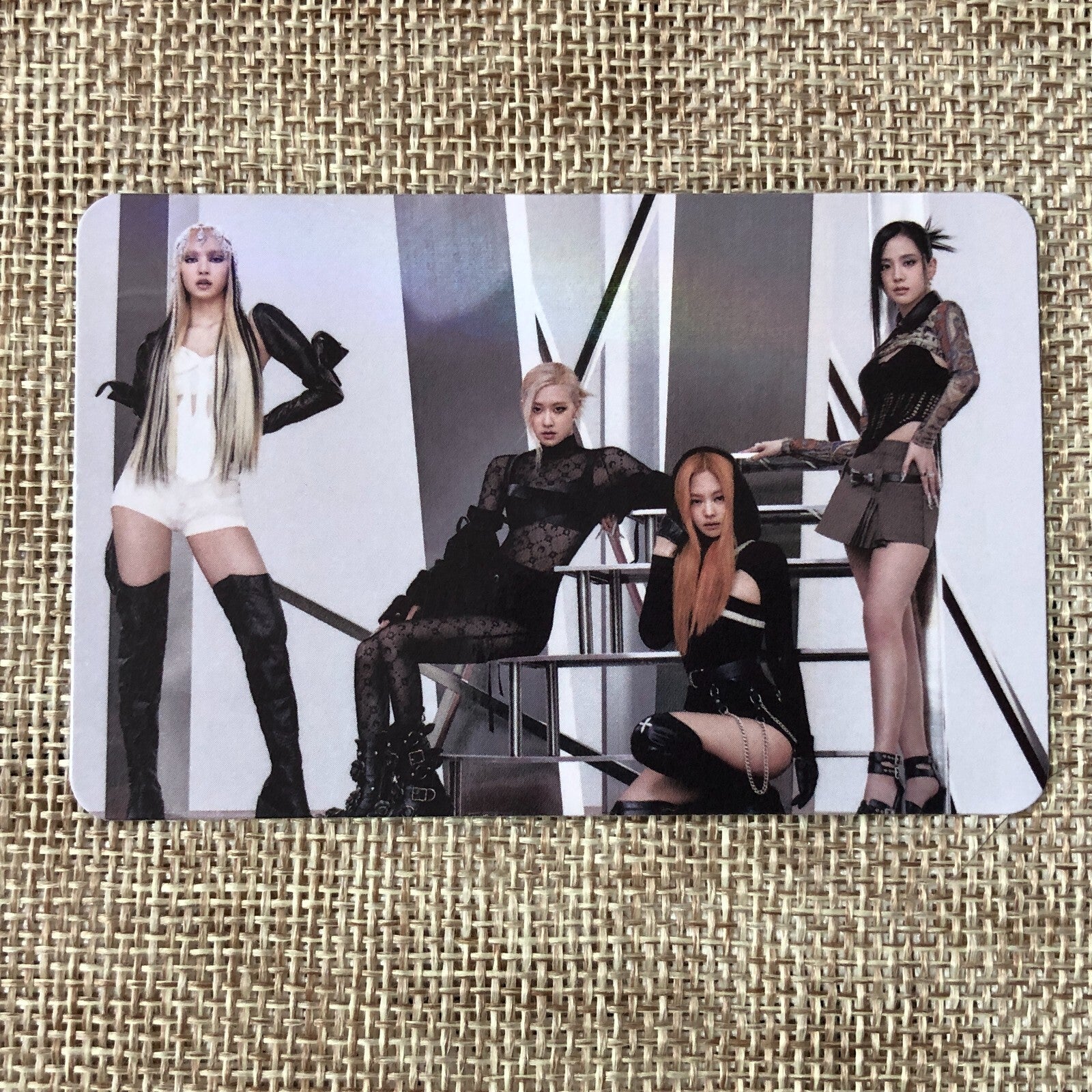 BLACKPINK GROUP [ Born Pink ] Official Photocard, HOTTRACKS / New / Gift