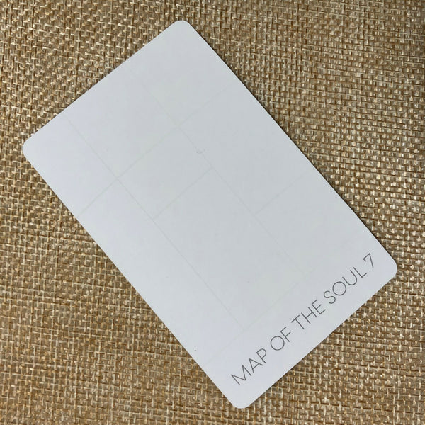 BTS JIN [ Map Of The Soul 7 ] Official Photocard, Album Ver 2 / New / Gift