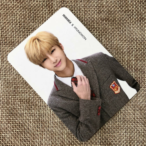 MONSTA X HYUNGWON [RUSH] Official Photocard, 2nd Mini Album Rush ver. / Gift