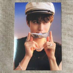 NCT 127 JUNGWOO [ 2023 Season's Greetings ] Official A4 Poster / New / Gift