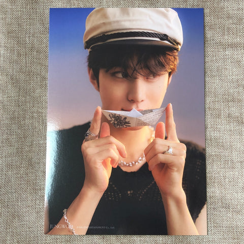 NCT 127 JUNGWOO [ 2023 Season's Greetings ] Official A4 Poster / New / Gift