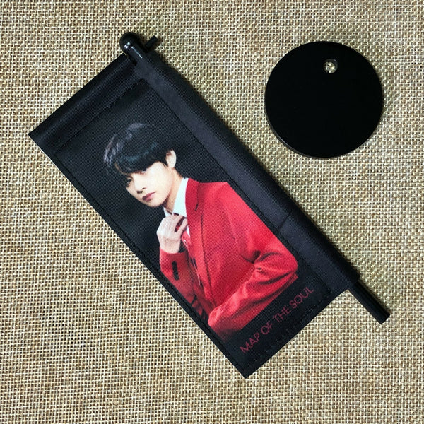 BTS V TAEHYUNG [ Map of the Soul ON:E ] Official Mini Flag, ONE / New / Gift