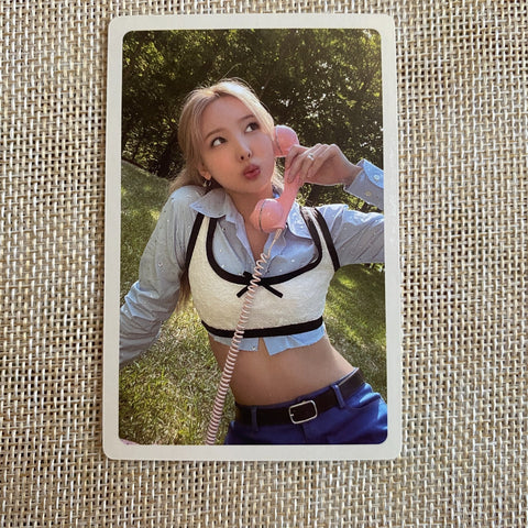 TWICE NAYEON [ Between 1&2 12 POB Preorder Official Photocard ] New / +Gift
