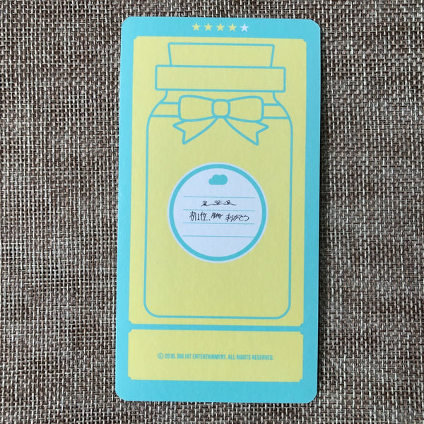 BTS V #4 [4th Muster Happy Ever After JAPAN] Official Cloud Photocard / Gift