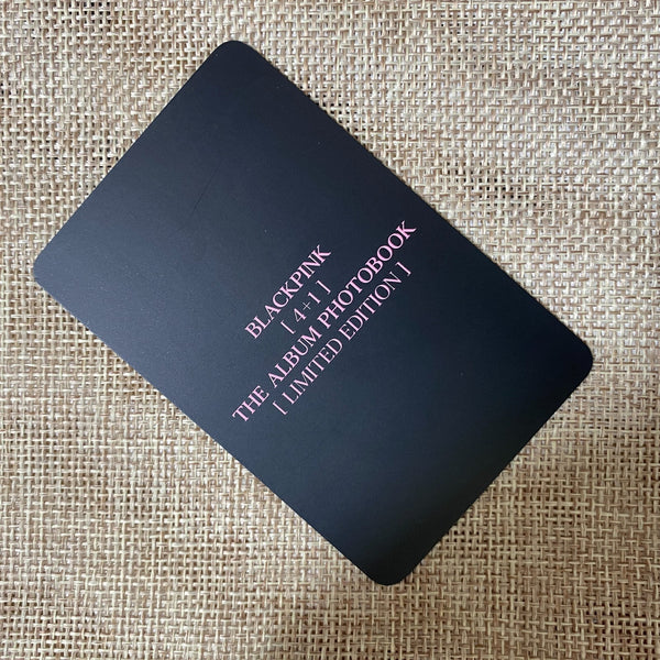 BLACKPINK JENNIE [4+1 THE ALBUM] Official Photocard, Photobook POB / New / Gift