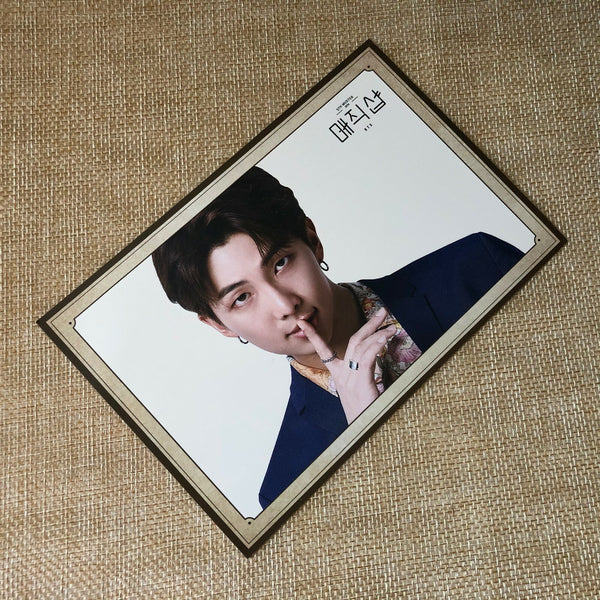 BTS RM [ 5th Muster Magic Shop ] Official Postcard Photocard, LG / New / Gift
