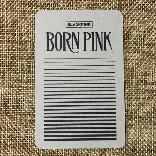 BLACKPINK JISOO #3 [Born Pink World Tour Seoul MD] Official Photocard / Gift