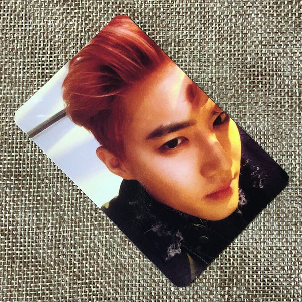 EXO SUHO [ Lotto ] Official Photocard, 3rd Album Chinese Ver / New / Gift