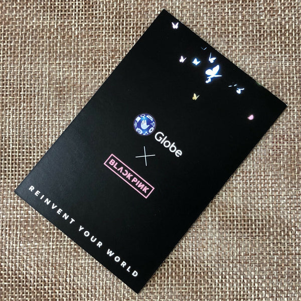 BLACKPINK ROSE [ Globe X BLACKPINK ] Official Photocard / New / Gift