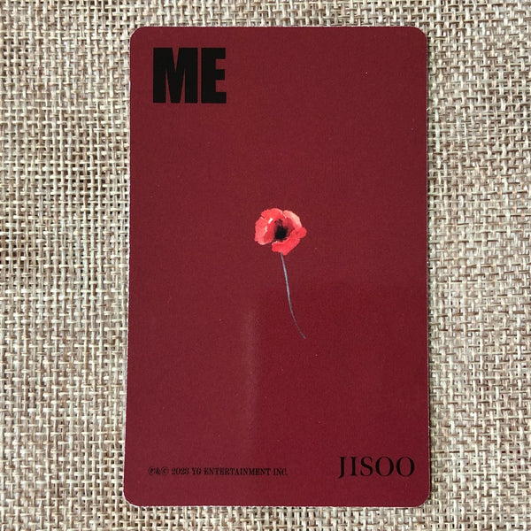 BLACKPINK JISOO [ ME ] Official Photocard, Solo 1st Single Tag Ver. / New / Gift