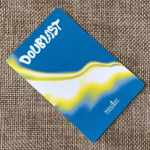 KEP1ER MASHIRO #2 [DOUBLAST] Official Photocard, 2nd Mini Blue Blast / Gift