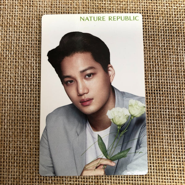 EXO KAI [ Nature Republic ] Official Limited Photocard, EXO-K / New / Gift