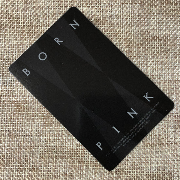 BLACKPINK JENNIE #2 [ Born Pink ] Official Photocard, Digipack Ver. / New / Gift