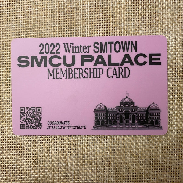 NCT JOHNNY [2022 Winter SMTOWN SMCU PALACE] Official Membership Card Photocard