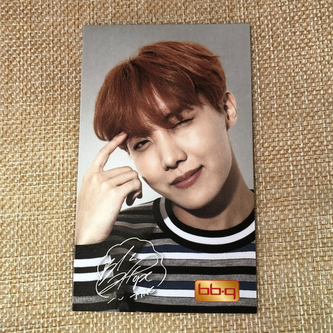 BTS J-HOPE #1 [ BBQ ] Official Photocard / New / Gift
