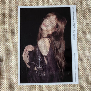 BLACKPINK LISA [0327 Photobook 2nd Limited] Official Clear Photocard / Gift