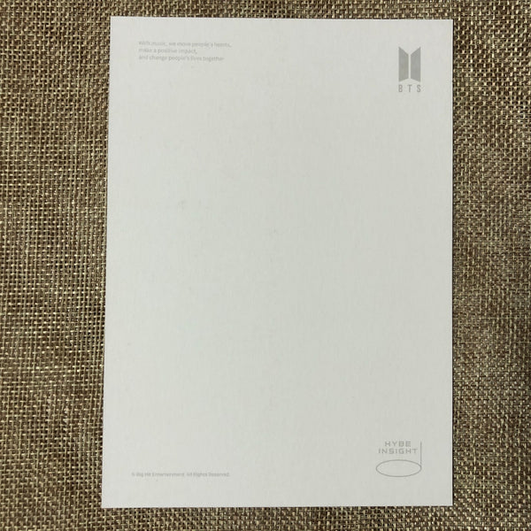 BTS JIMIN #1 [ HYBE INSIGHT ] Official Postcard / New / Gift