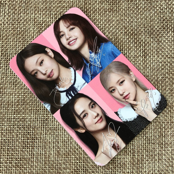 BLACKPINK GROUP #2 [ OREO X BLACKPINK ] Official Limited Photocard / New / Gift
