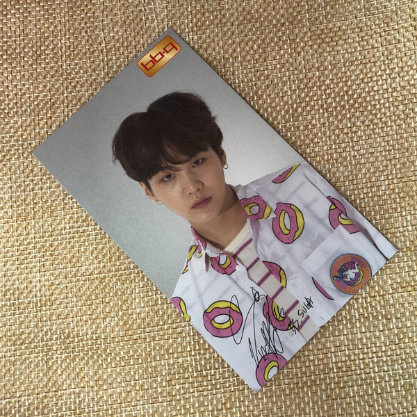 BTS SUGA #4 [ BBQ ] Official Photocard / New, Rare / Gift
