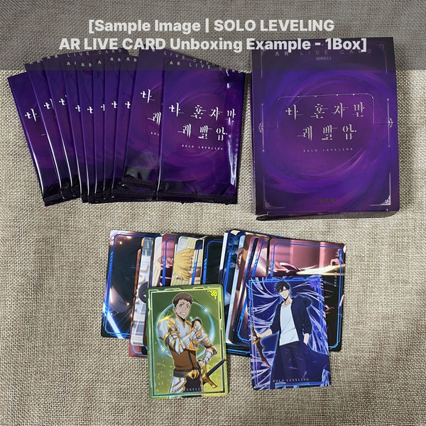 Solo Leveling Official AR Booster Box (10 Packs / 30 Cards) / Exclusive Ltd