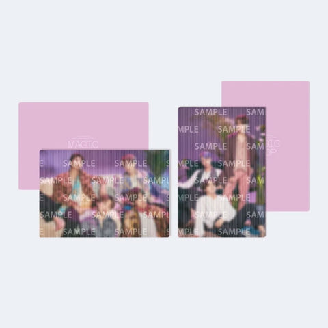 BTS GROUP [2019 MAGIC SHOP Fan Meeting Japan] Official Lenticular Postcard /+G