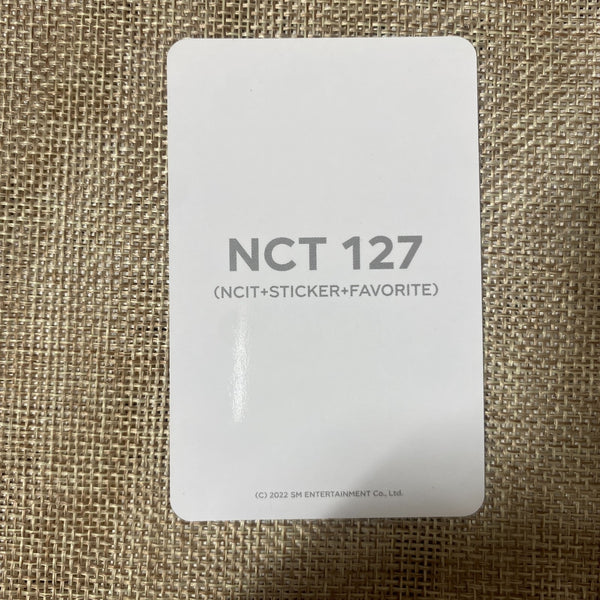 NCT 127 MARK [Special Postcard Book NCIT Sticker Favorite] Photocard / Gift