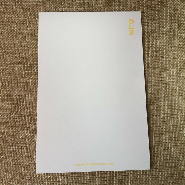 BTS JIMIN #1 [2018 Exhibition] Official Postcard Photocard, Oh, always / Gift