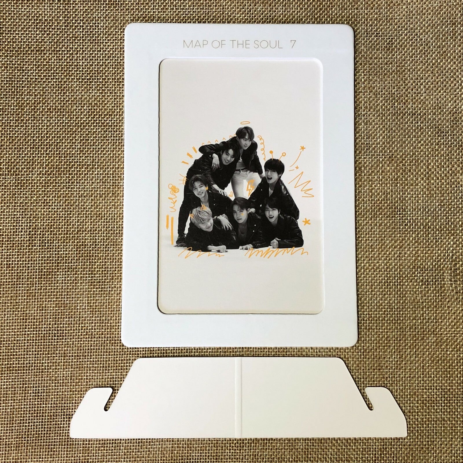 BTS #4 [Map Of The Soul 7 Weply Pre-Order Benefit] Official Photo Frame / Gift