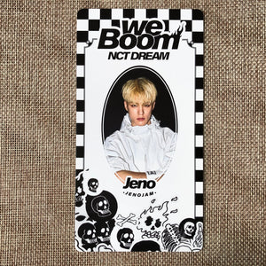 NCT Dream JENO [ We Boom ] Official Photocard, Scratch Card Album / New / Gift