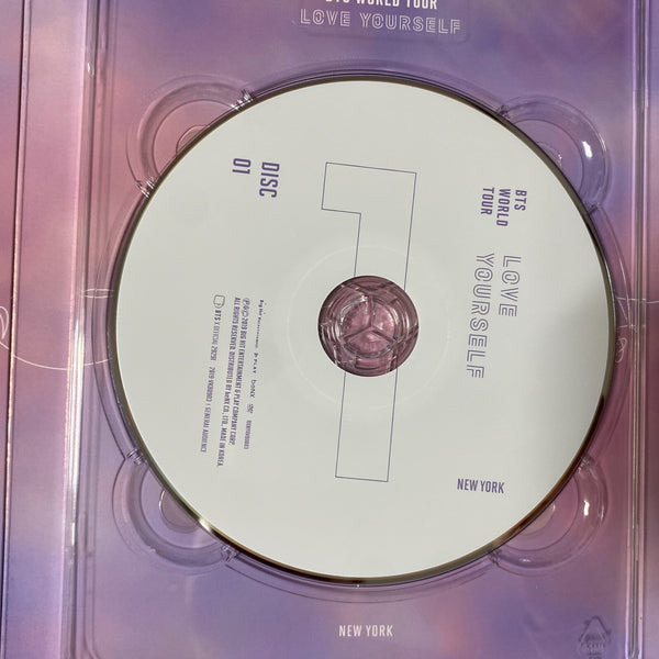BTS [Love Yourself in NewYork] Official DVD, Photobook + 2 DVD / No PC / Gift