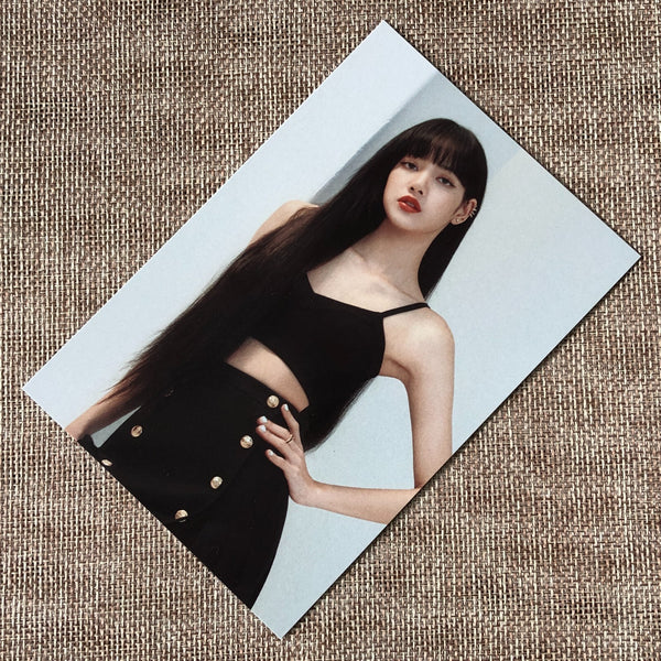 BLACKPINK LISA #2 [ THE ALBUM ] Official Postcard, 1st Full Album / New / Gift