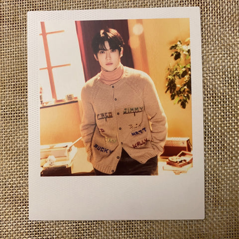 NCT DREAM JAEHYUN [Be There For Me] Official Polaroid Photocard, House / Gift