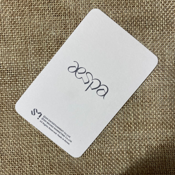 AESPA WINTER [ Black Mamba Official Hologram Photocard ] New, Rare / Gift