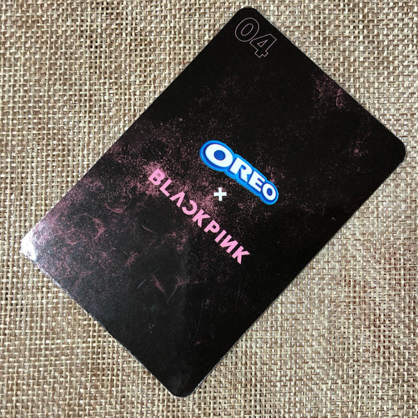 BLACKPINK ROSE [ OREO X BLACKPINK ] Official Limited Photocard / New / Gift