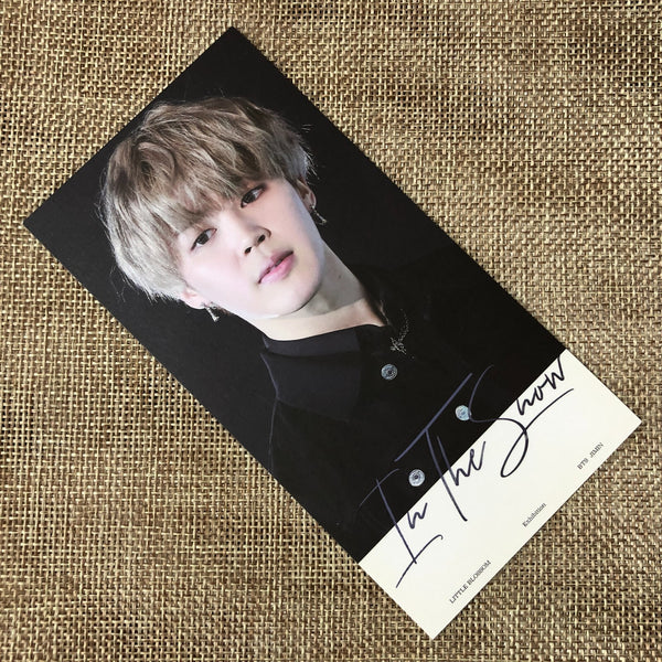 BTS V JIMIN [ In The Show Exhibition ] Ticket Photocard / New, Rare / Gift