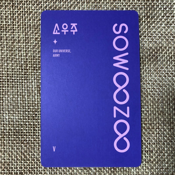 BTS V [ 2021 Muster SOWOOZOO ] Official Blu-ray DVD Photocard / New / Gift