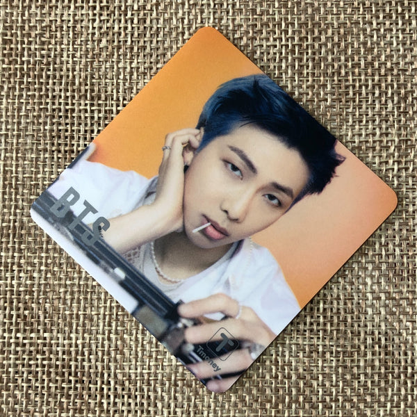 BTS RM [ 2021 CU T-Money ] Official Mini Transparent Photocard / New / Gift