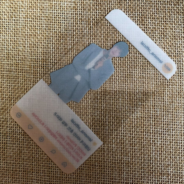 BTS JIN [ Lemona Vitamins ] Transparent Official Photocard / New, Rare / Gift