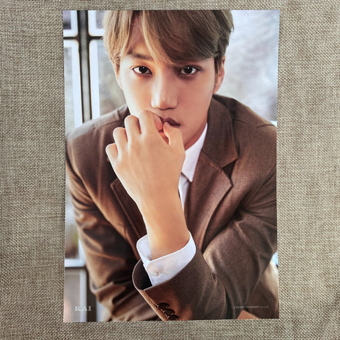 EXO KAI #2 [ 2020 Season's Greetings ] Official A4 Size Poster / New,Rare/Gift