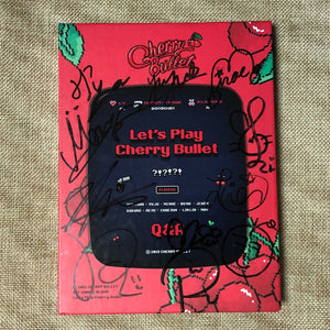 CHERRY BULLET HAND SIGNED [ Let's Play ] Promo Album Autographed / NO PC