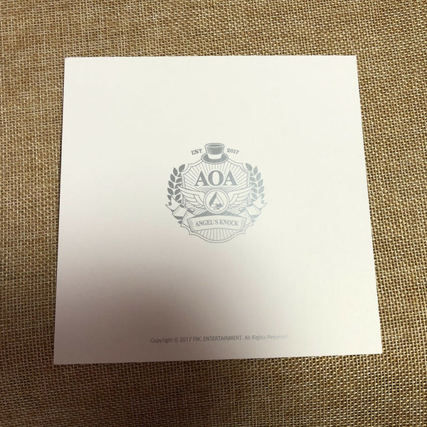 AOA HYEJEONG [ Angel's Knock ] Postcard, 1st Album / New, Rare / Gift