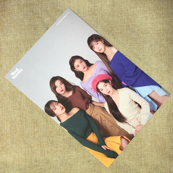 RED VELVET GROUP #2 [ 2019 Season's Greetings ] Official A4 Poster / New / Gift